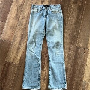 Calvin Klein Light Blue Low Rise Boot Cut Jeans Sz 2 M